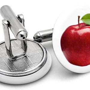 Men’s Cufflinks " APPLE "